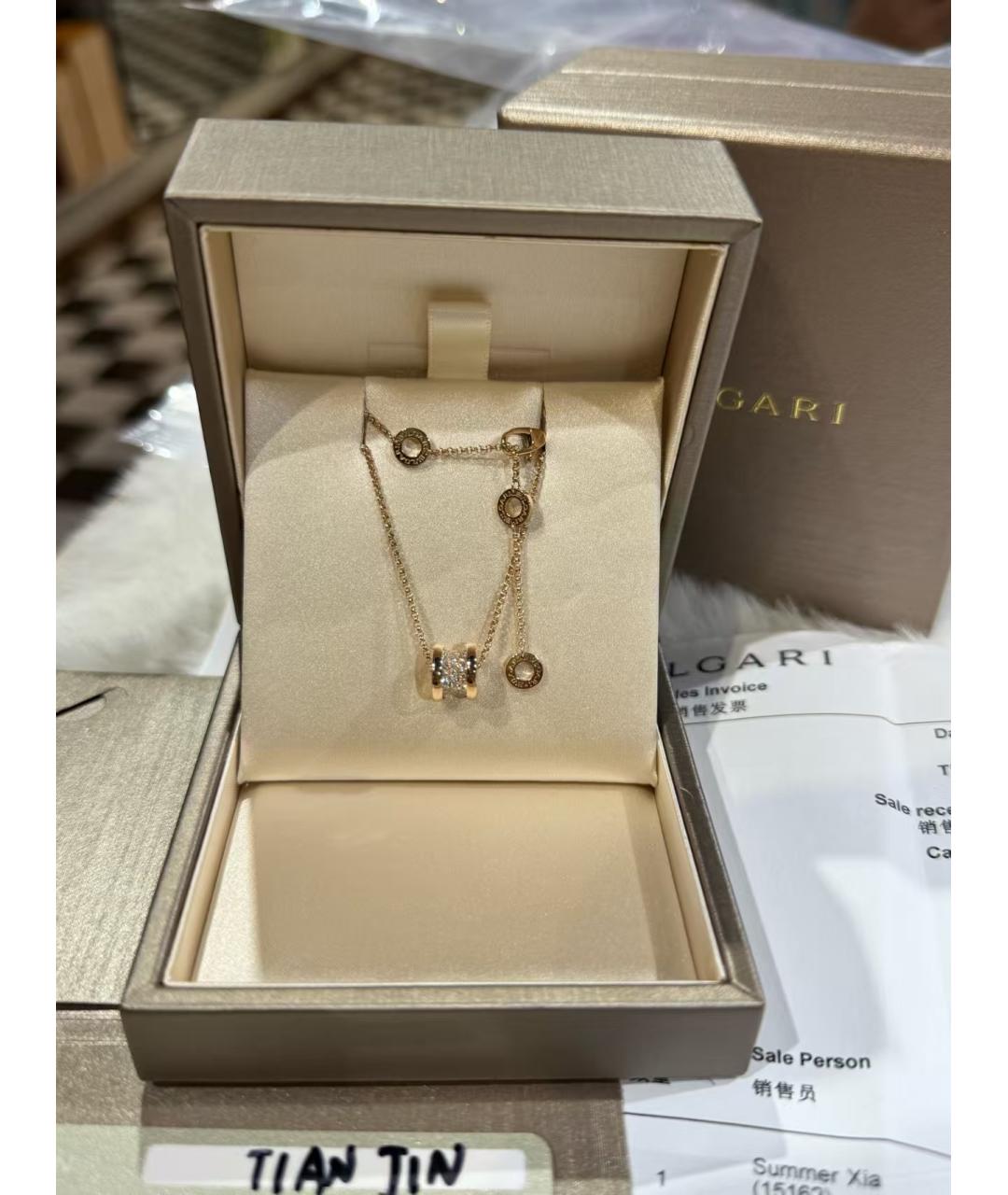 BVLGARI Золотое колье, фото 2