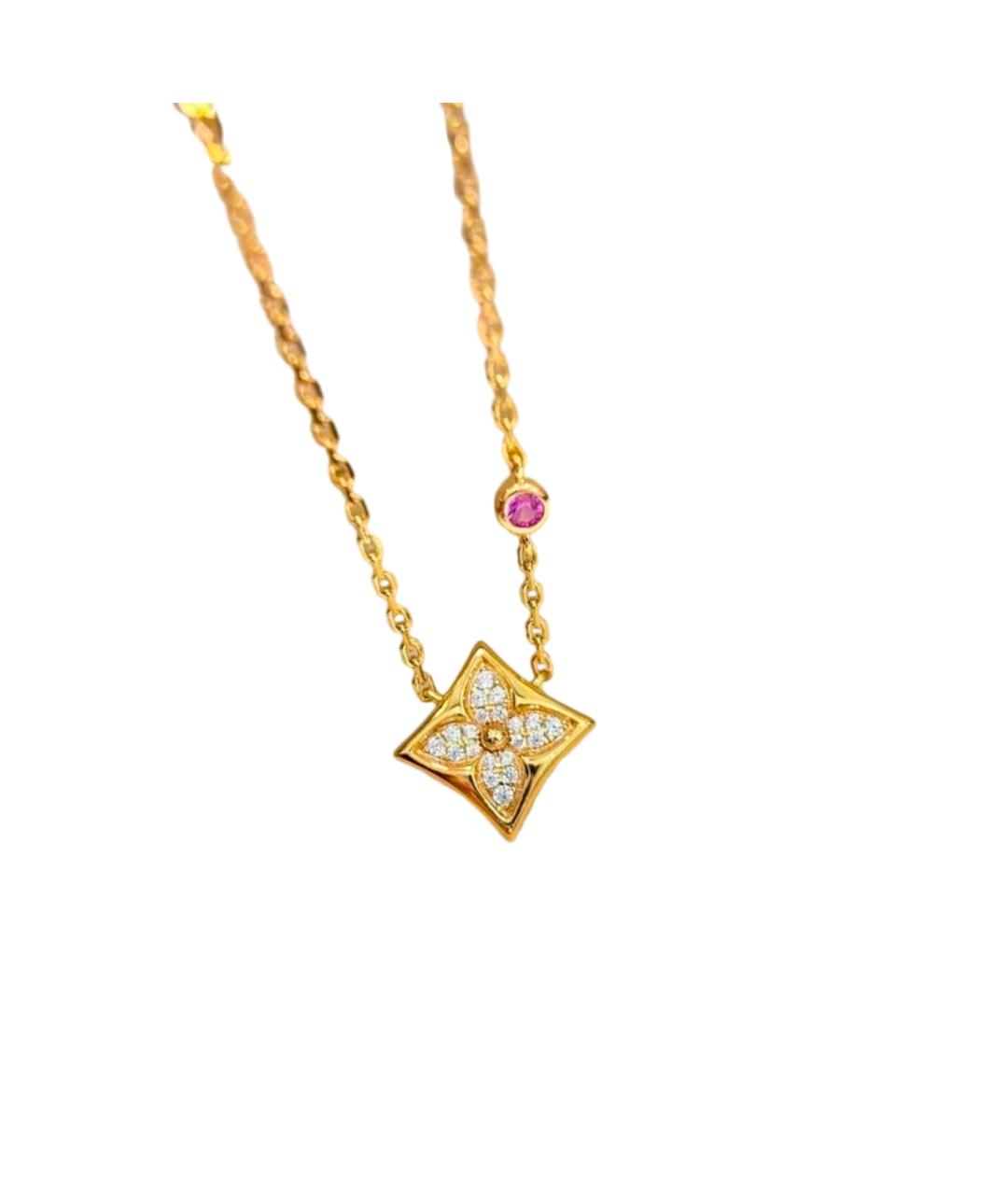 LOUIS VUITTON Золотое колье, фото 5