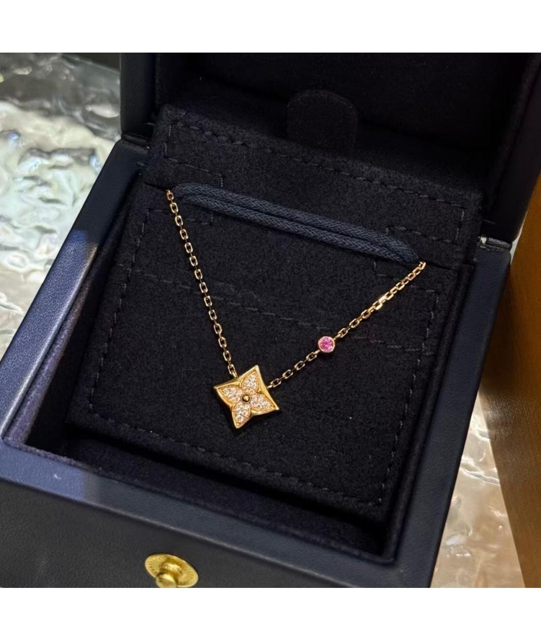 LOUIS VUITTON Золотое колье, фото 4