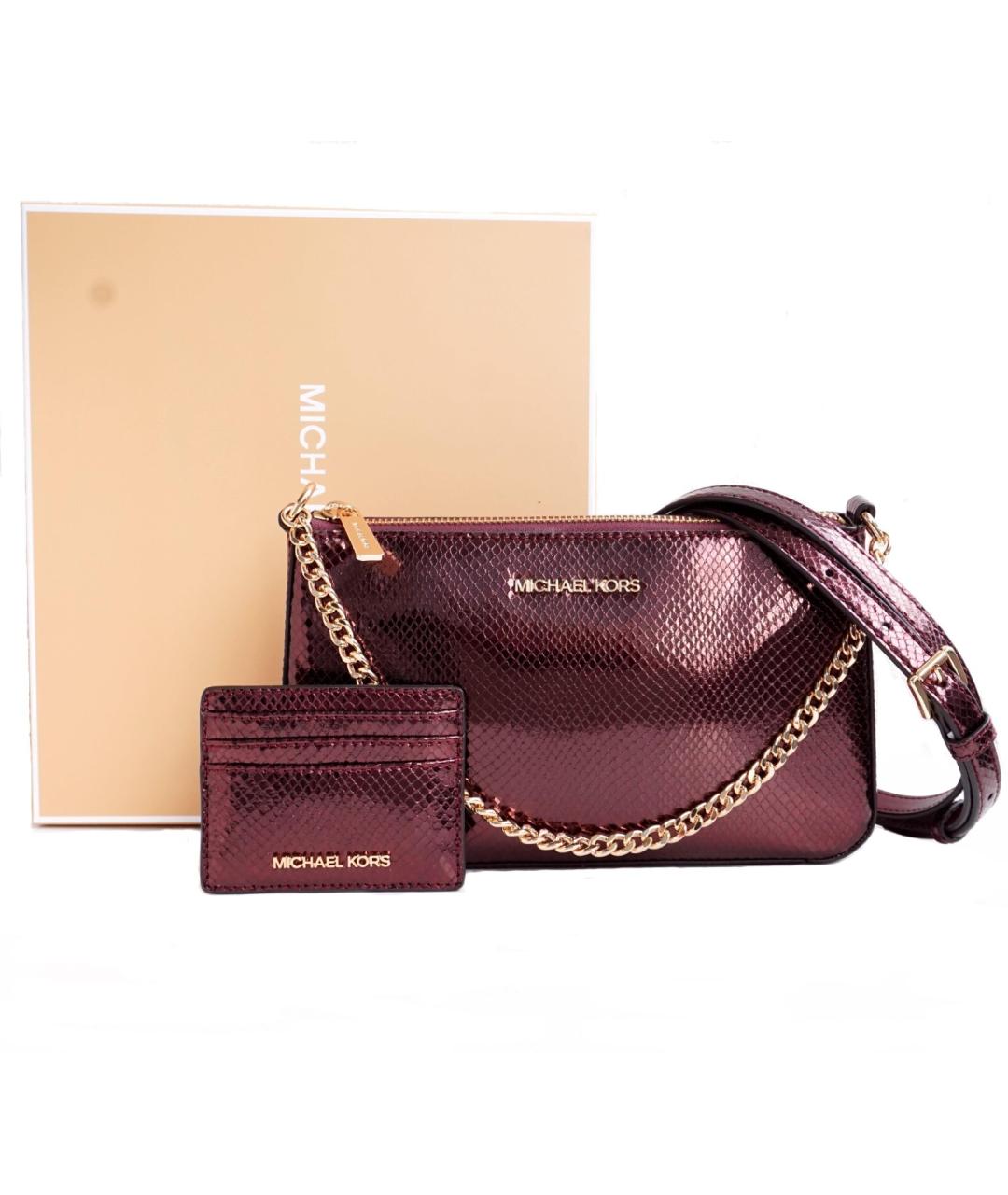MICHAEL KORS Красная сумка через плечо, фото 4