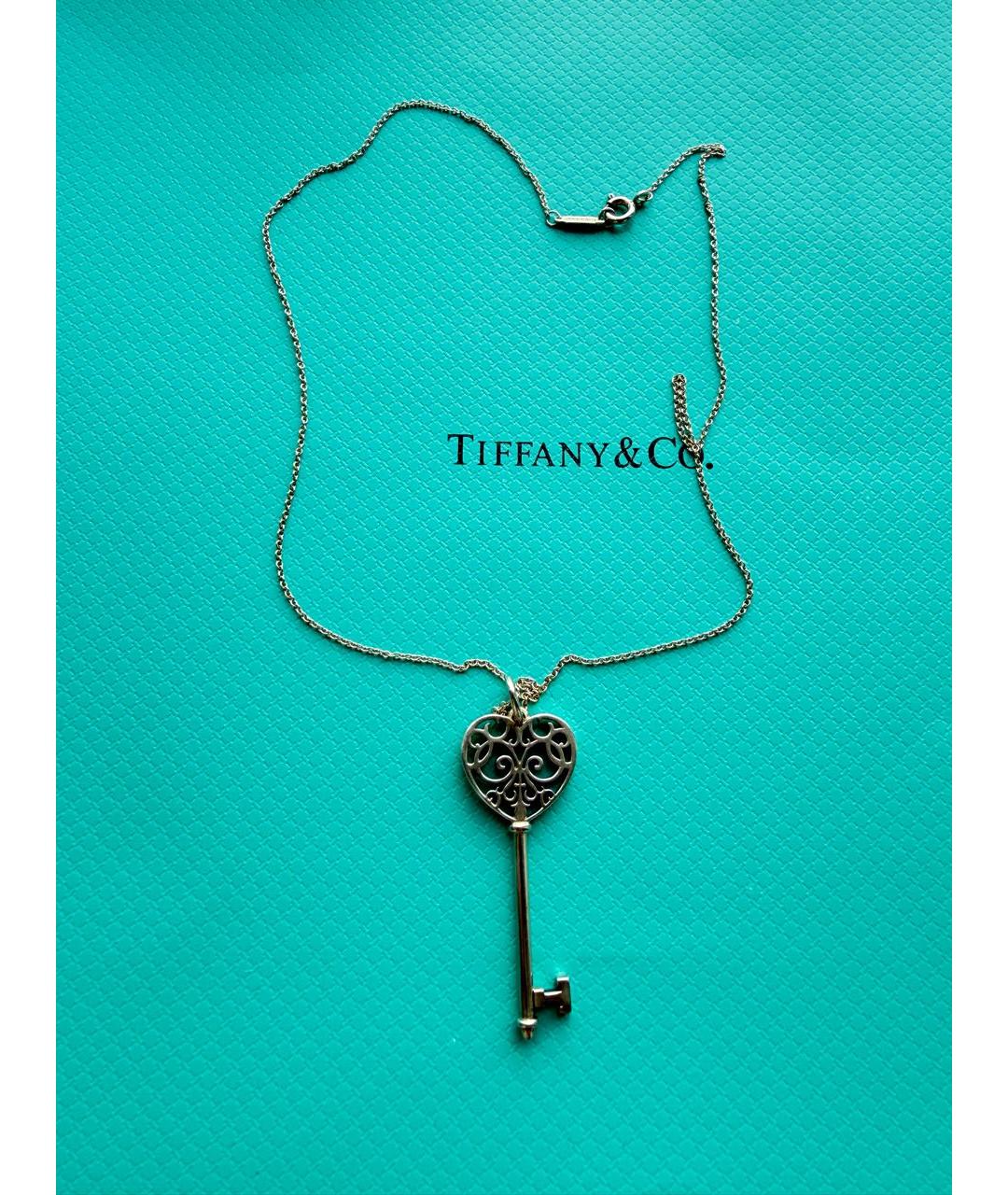 TIFFANY&CO Серебряное серебряное колье, фото 9