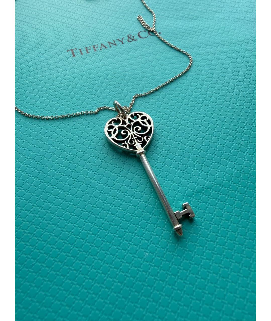 TIFFANY&CO Серебряное серебряное колье, фото 4