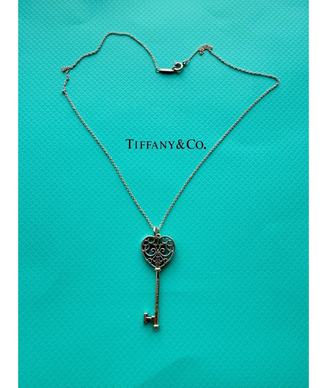 TIFFANY&CO Серебряное серебряное колье, фото 3