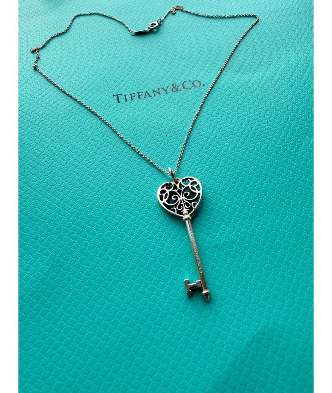 TIFFANY&CO Серебряное серебряное колье, фото 6