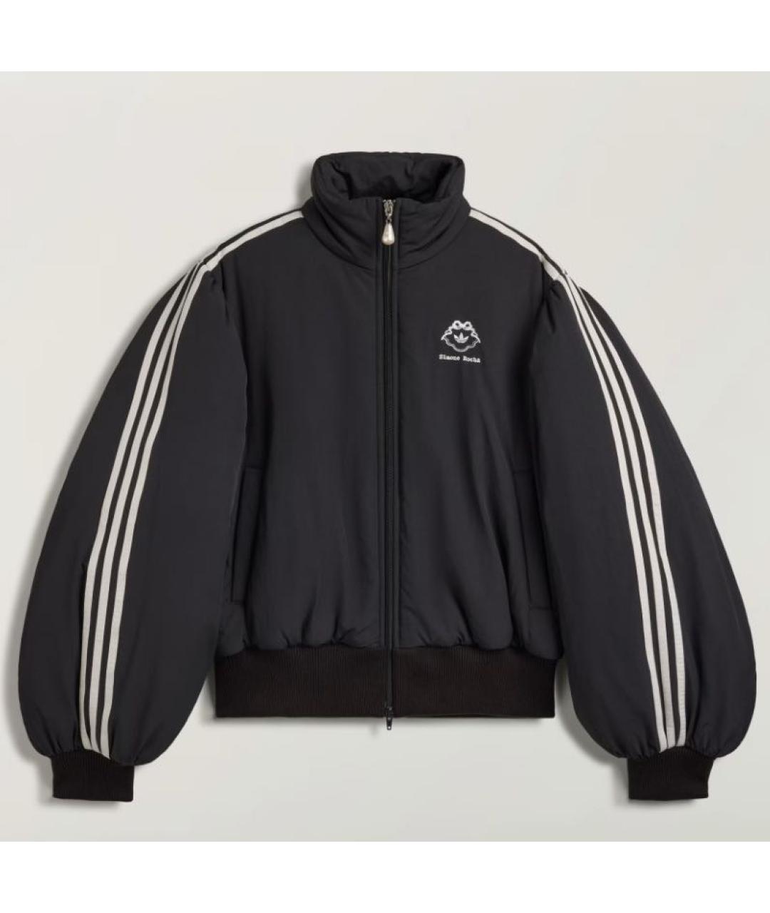 ADIDAS Черная полиэстеровая куртка, фото 9