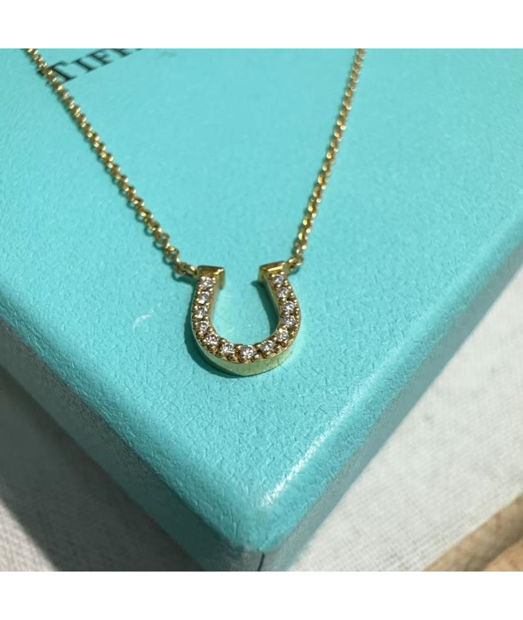 TIFFANY&CO Золотая подвеска, фото 4