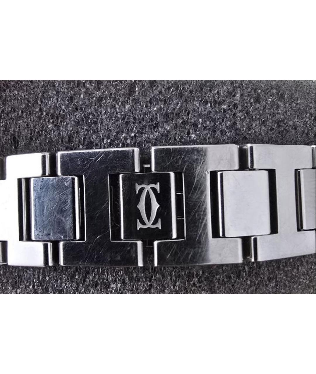 CARTIER Серебряные часы, фото 4
