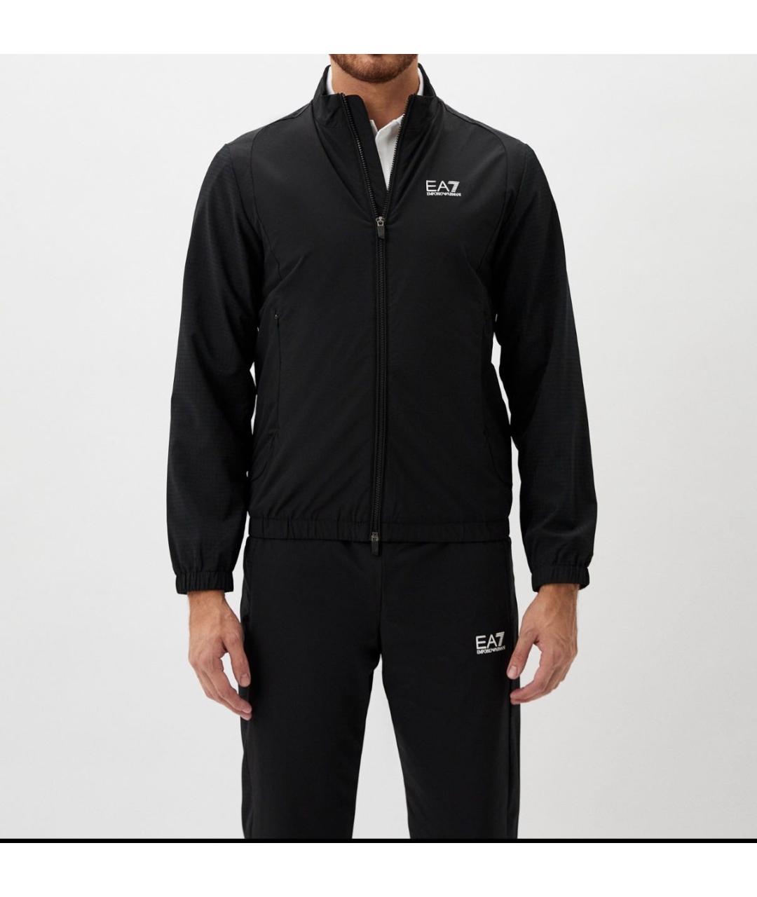 ARMANI EXCHANGE Черный нейлоновый спортивный костюм, фото 5