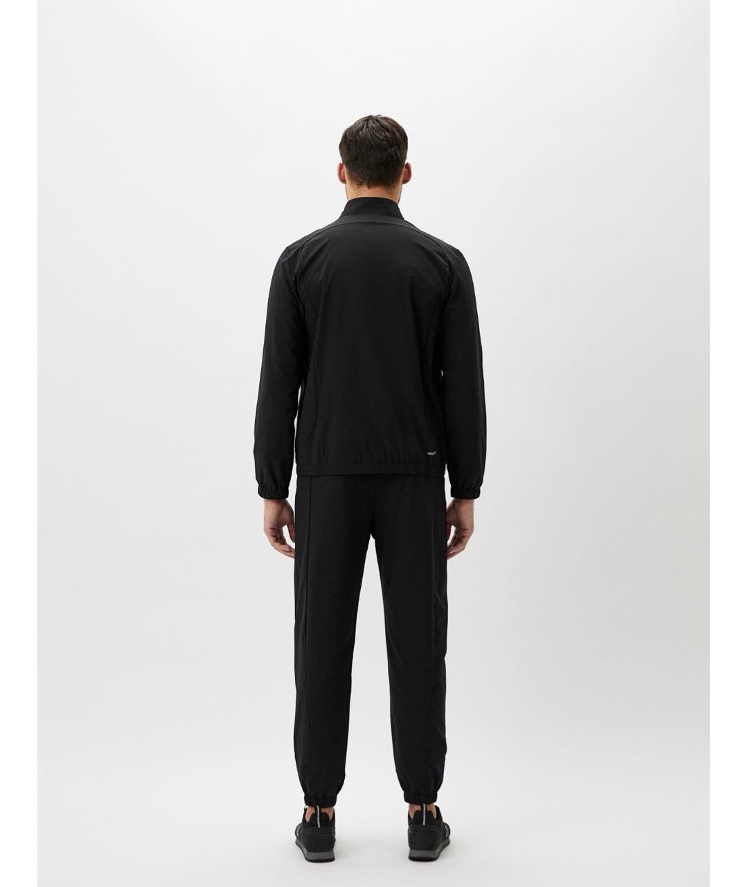 ARMANI EXCHANGE Черный нейлоновый спортивный костюм, фото 2