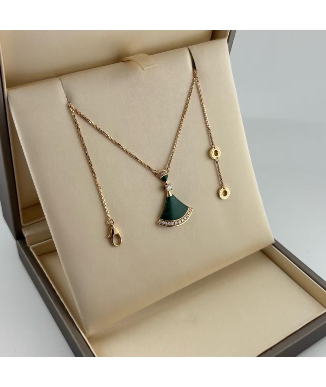 BVLGARI Зеленая подвеска, фото 4
