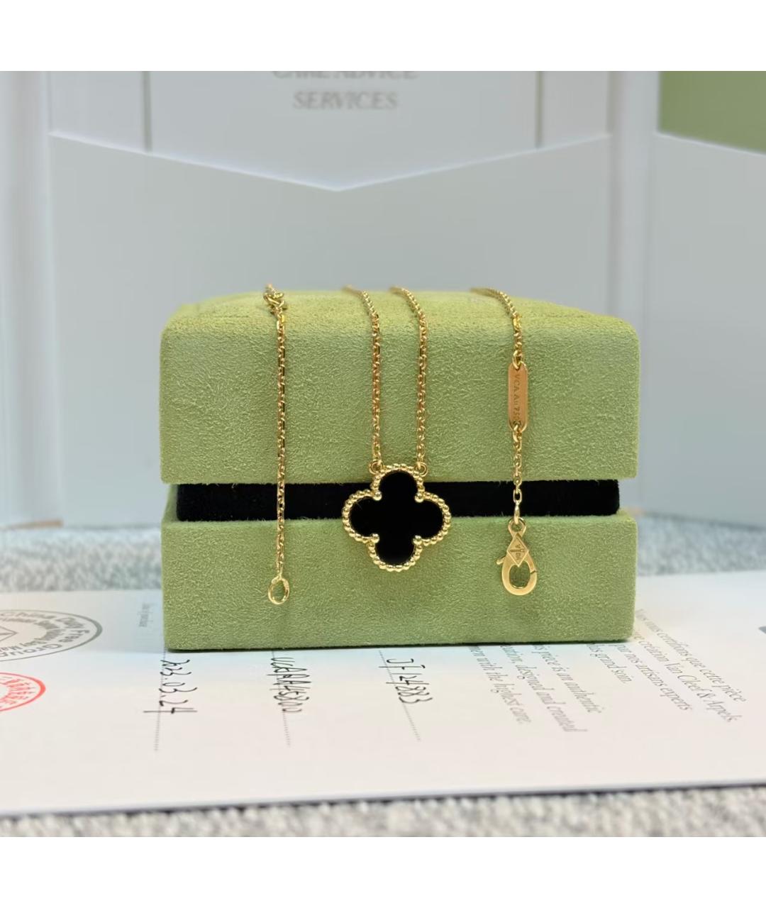 VAN CLEEF & ARPELS Черное колье, фото 3