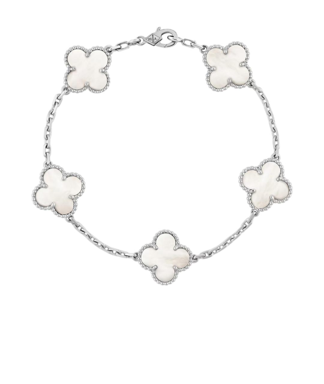 VAN CLEEF & ARPELS Белый браслет из белого золота, фото 4