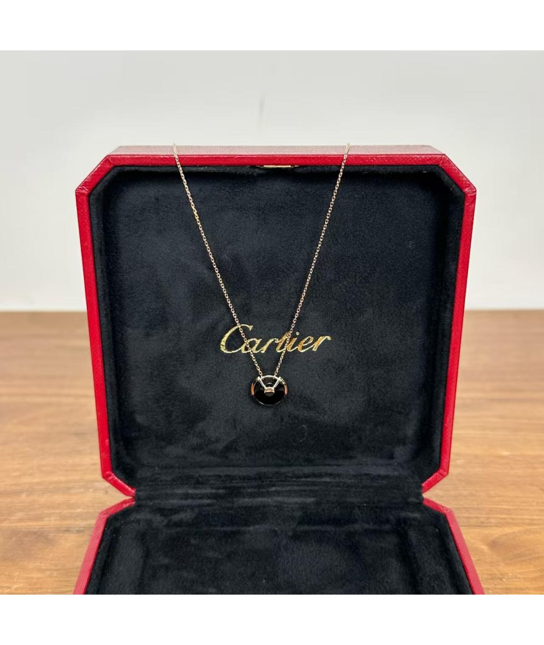 CARTIER Черное колье, фото 4