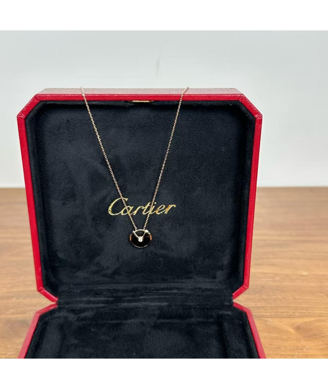 CARTIER Черное колье, фото 3