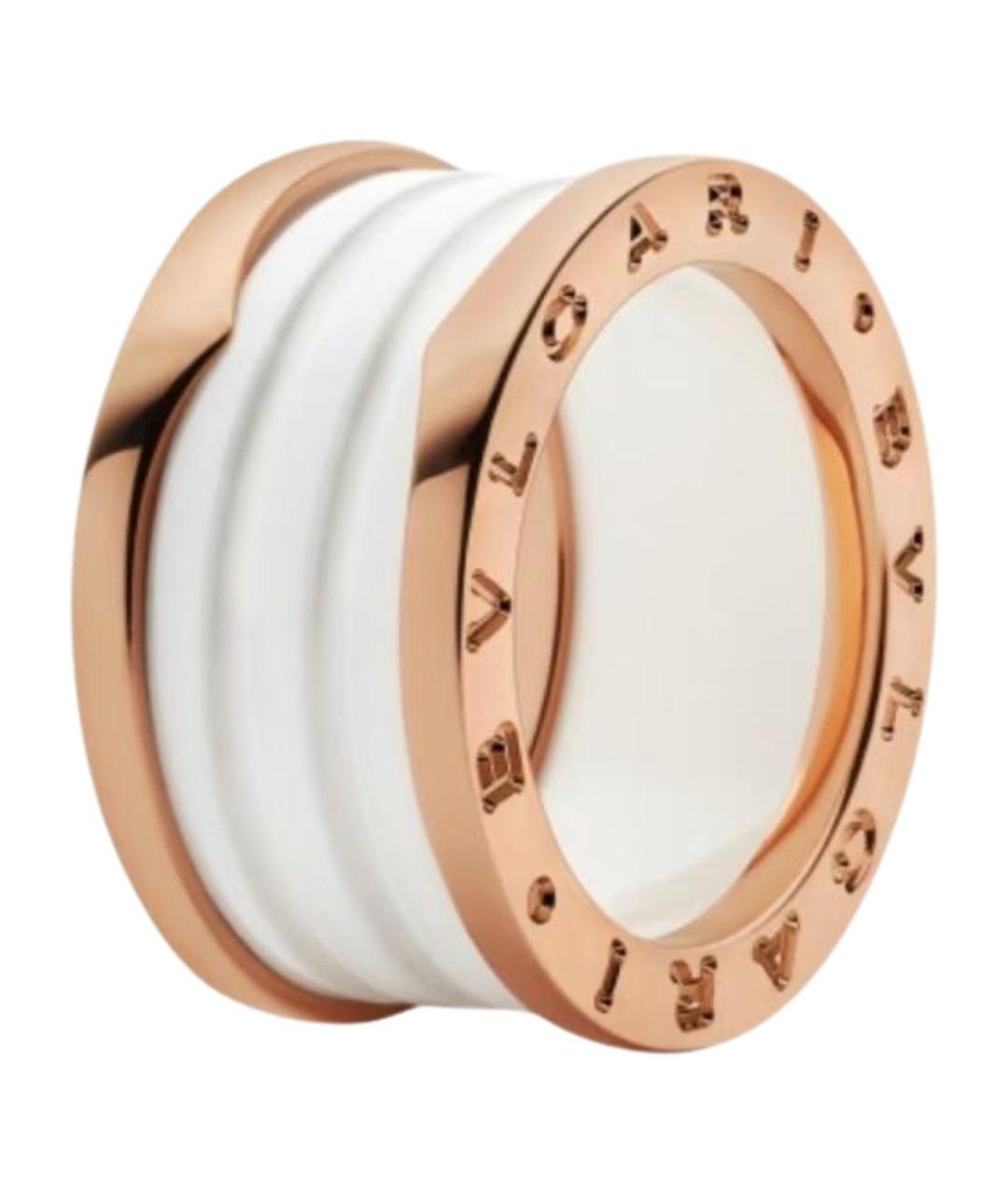 BVLGARI Белое кольцо, фото 1