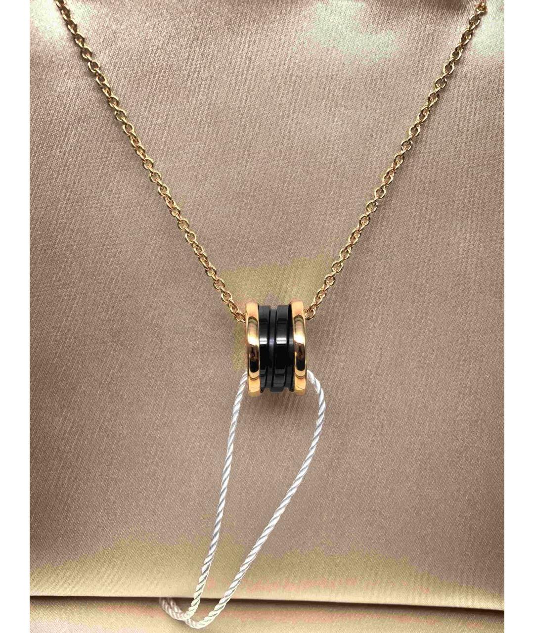 BVLGARI Золотое колье из розового золота, фото 3