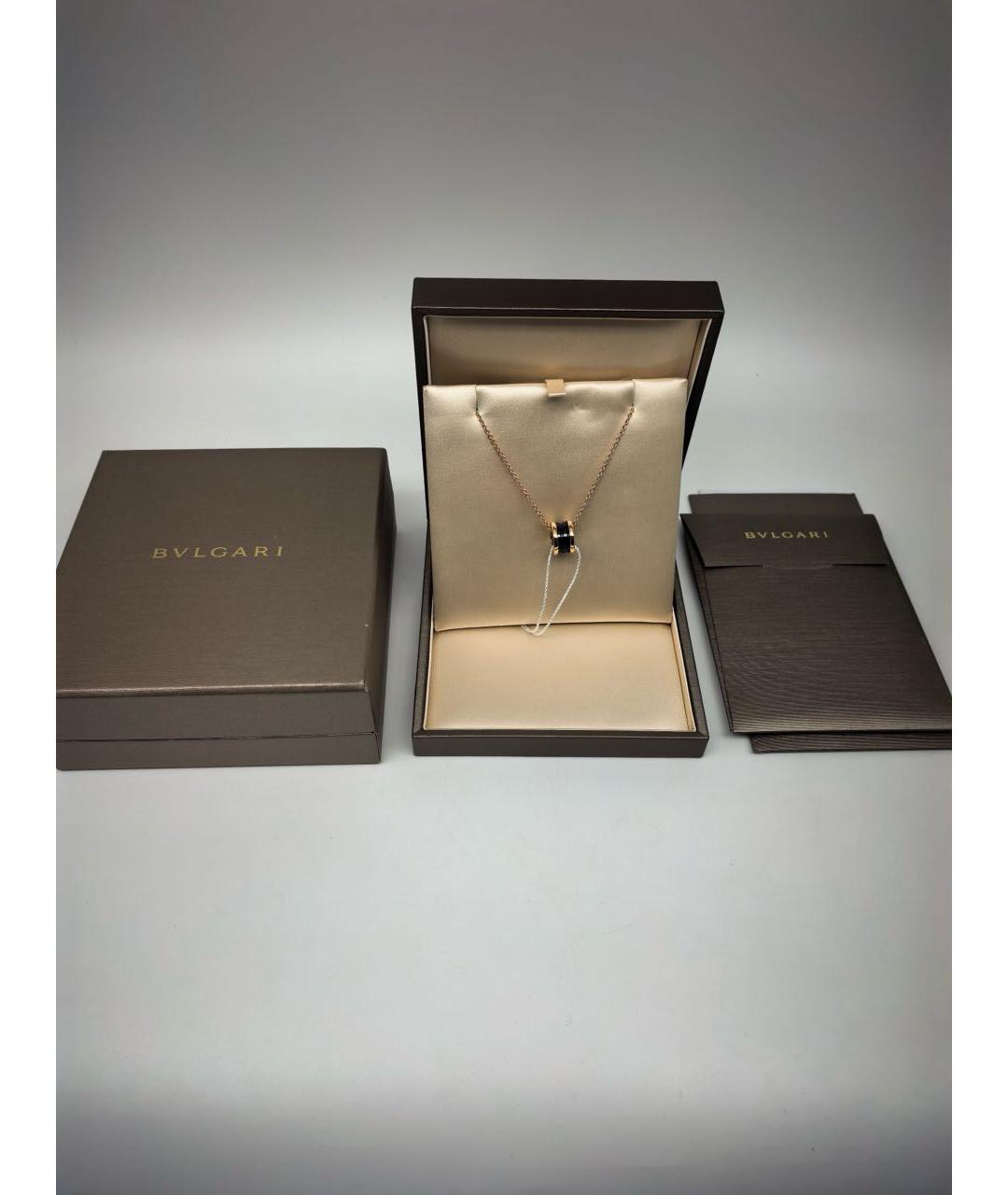 BVLGARI Золотое колье из розового золота, фото 2
