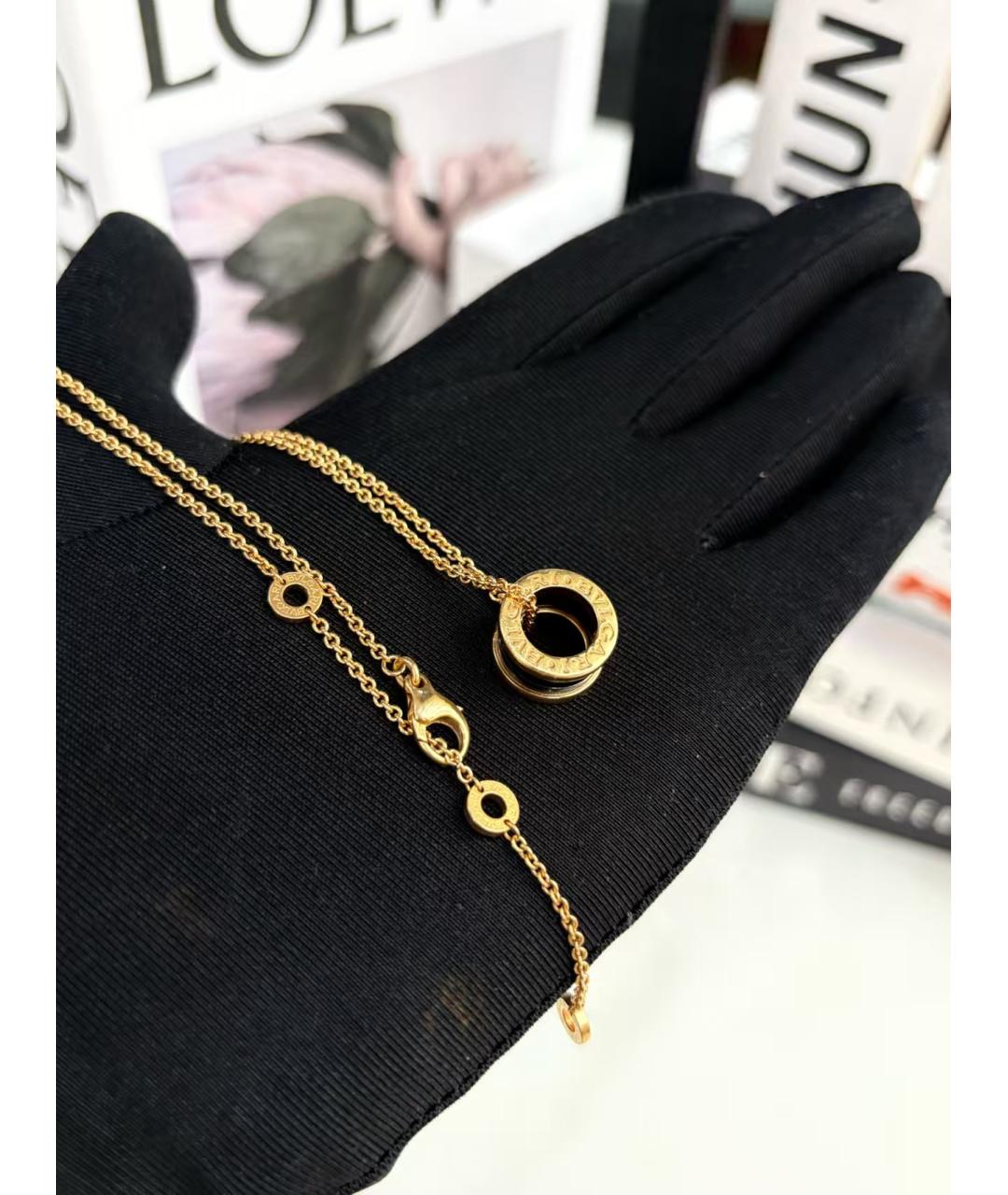 BVLGARI Черное колье, фото 3