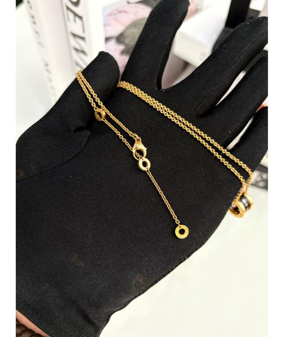 BVLGARI Черное колье, фото 4