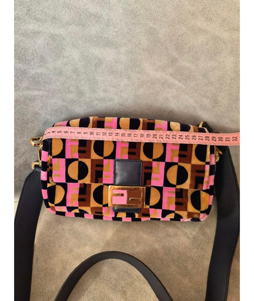FENDI Мульти замшевая сумка через плечо, фото 2