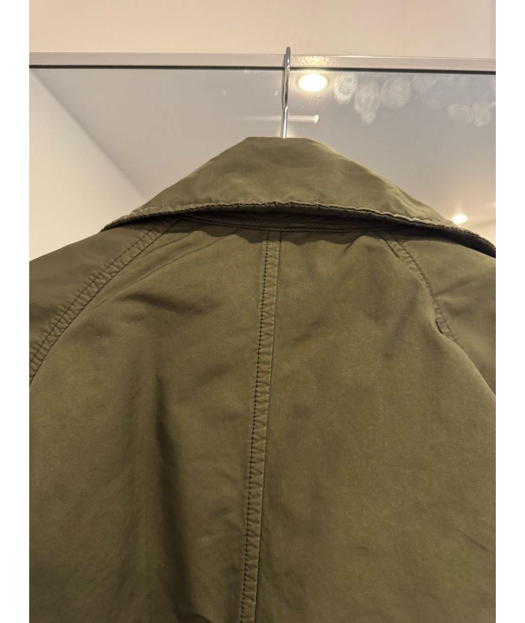 STONE ISLAND Зеленая нейлоновая куртка, фото 2