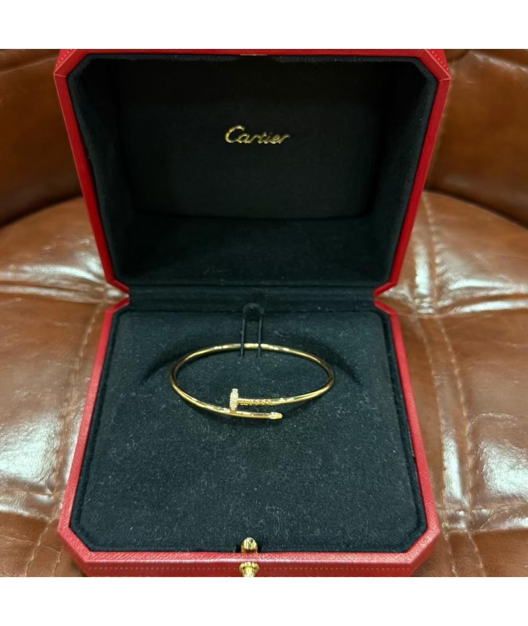CARTIER Золотой браслет, фото 2