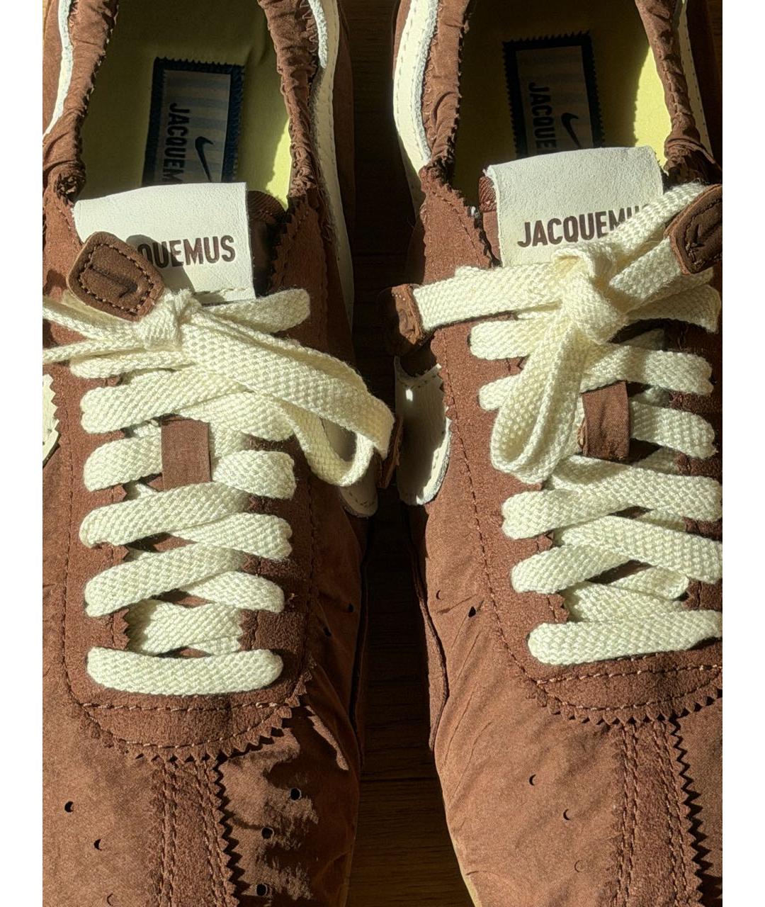 JACQUEMUS Коричневые кеды, фото 6