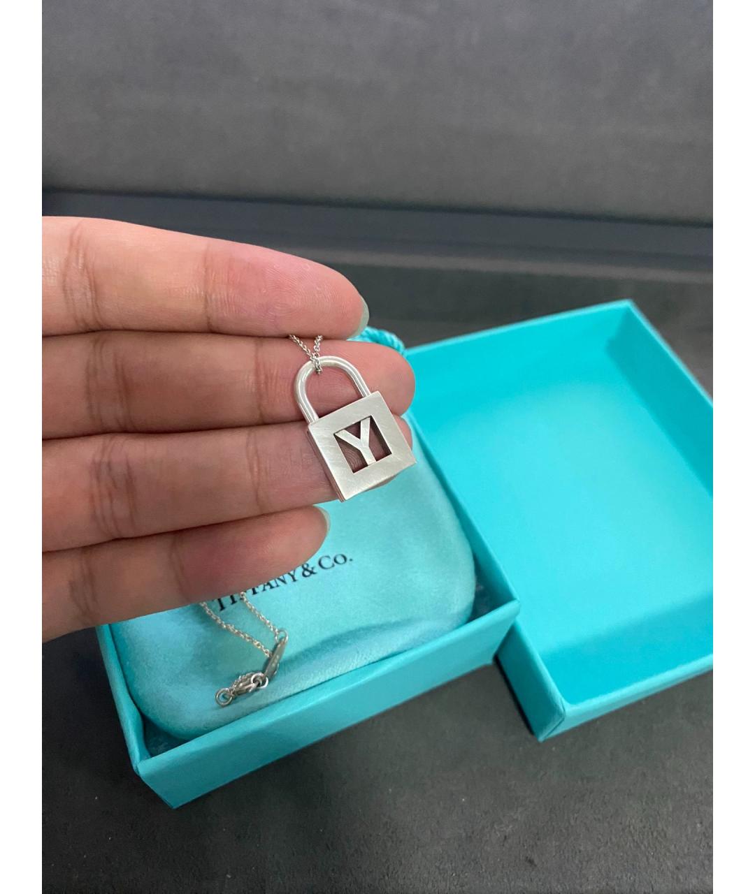 TIFFANY&CO Серебряная серебряная подвеска, фото 3