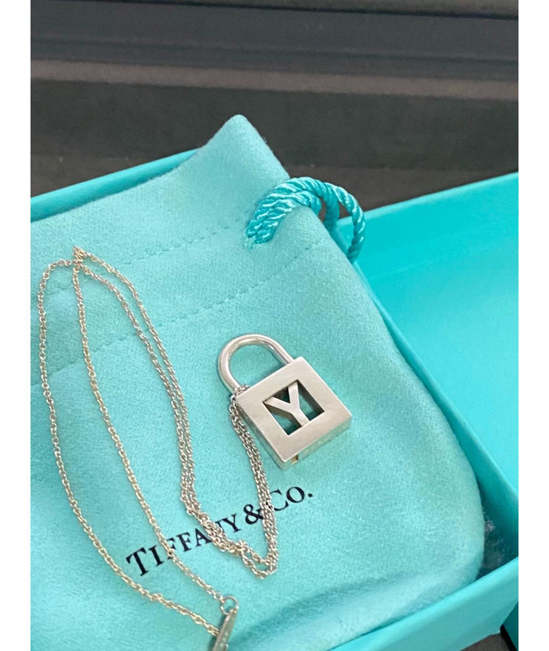 TIFFANY&CO Серебряная серебряная подвеска, фото 9