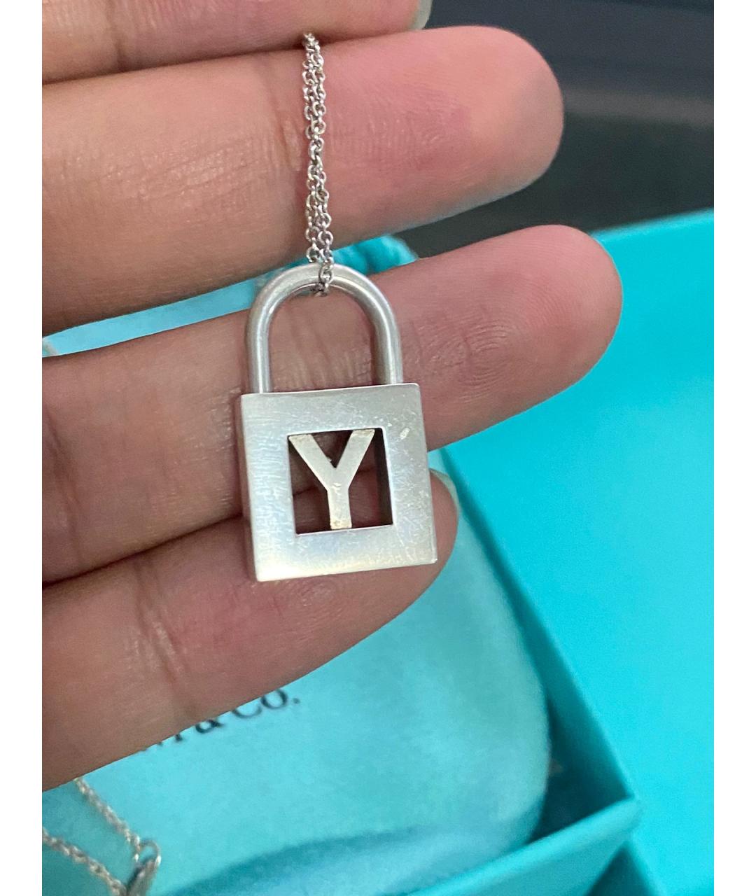 TIFFANY&CO Серебряная серебряная подвеска, фото 5