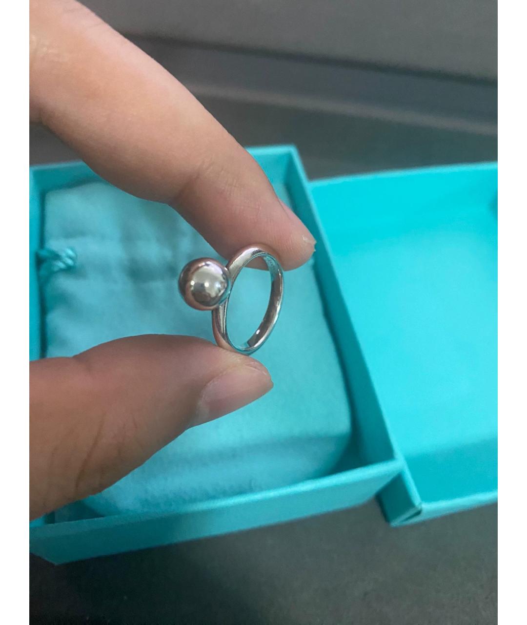 TIFFANY&CO Серебряное серебряное кольцо, фото 4