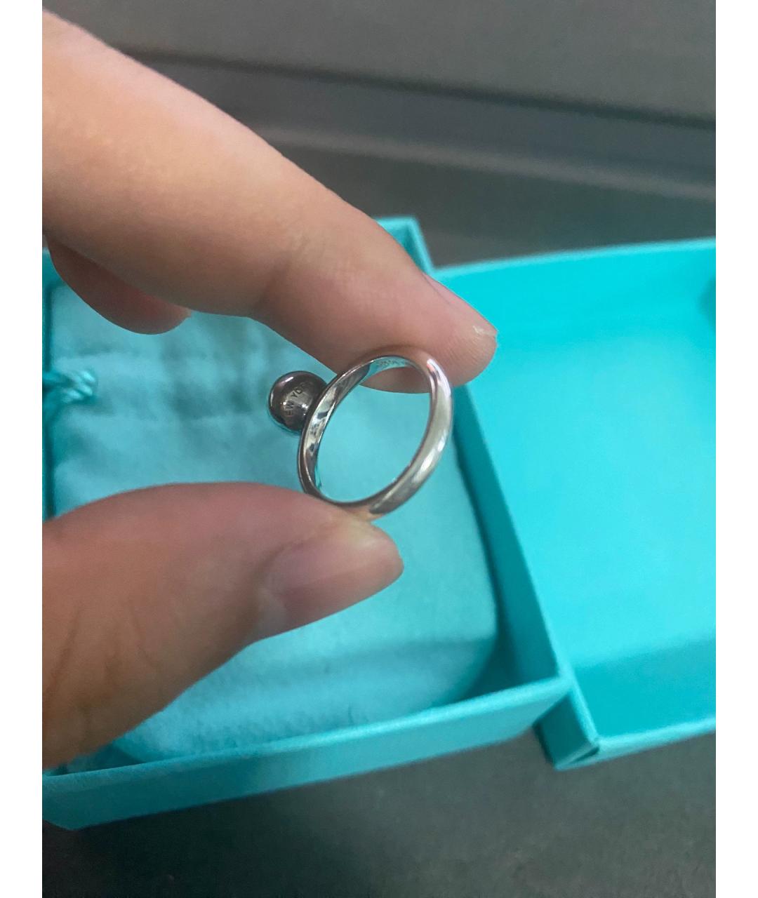 TIFFANY&CO Серебряное серебряное кольцо, фото 5