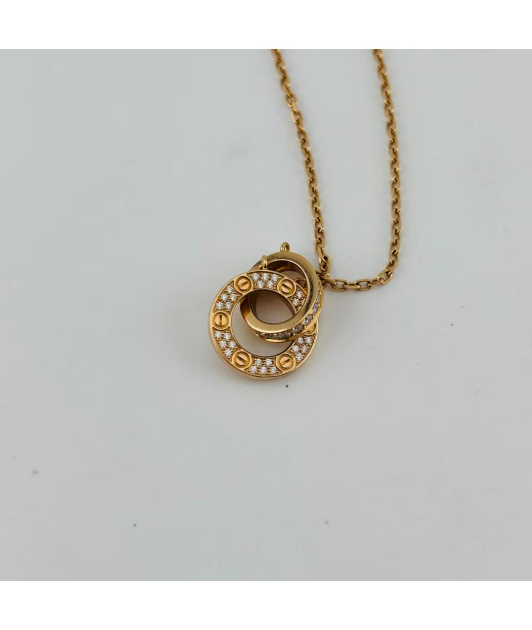 CARTIER Золотое колье, фото 2