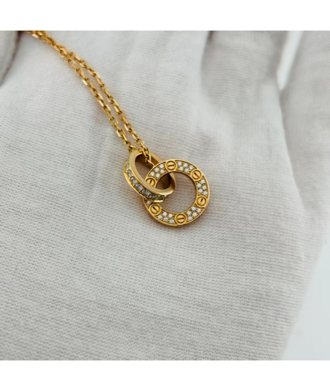 CARTIER Золотое колье, фото 3
