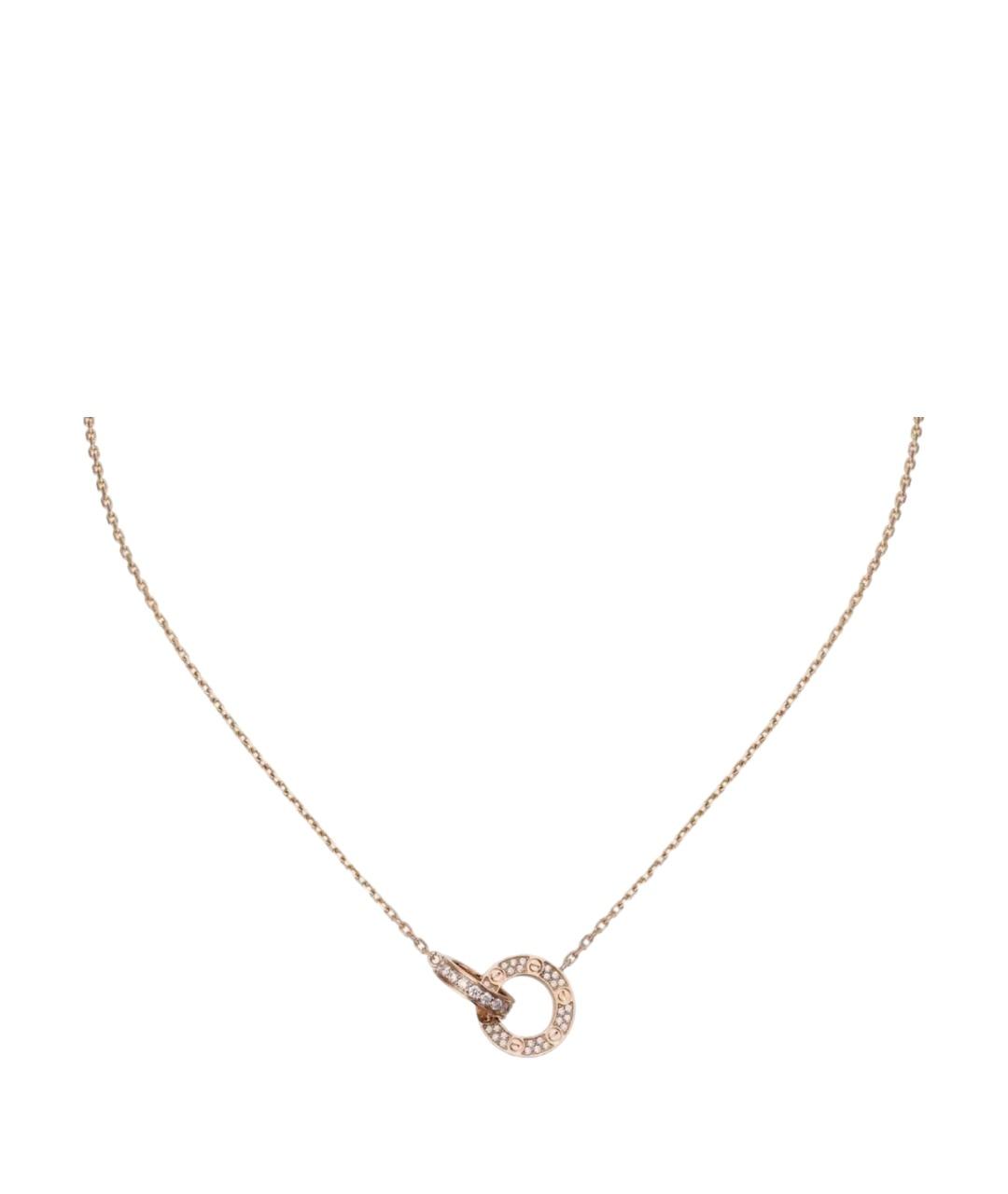 CARTIER Золотое колье, фото 1