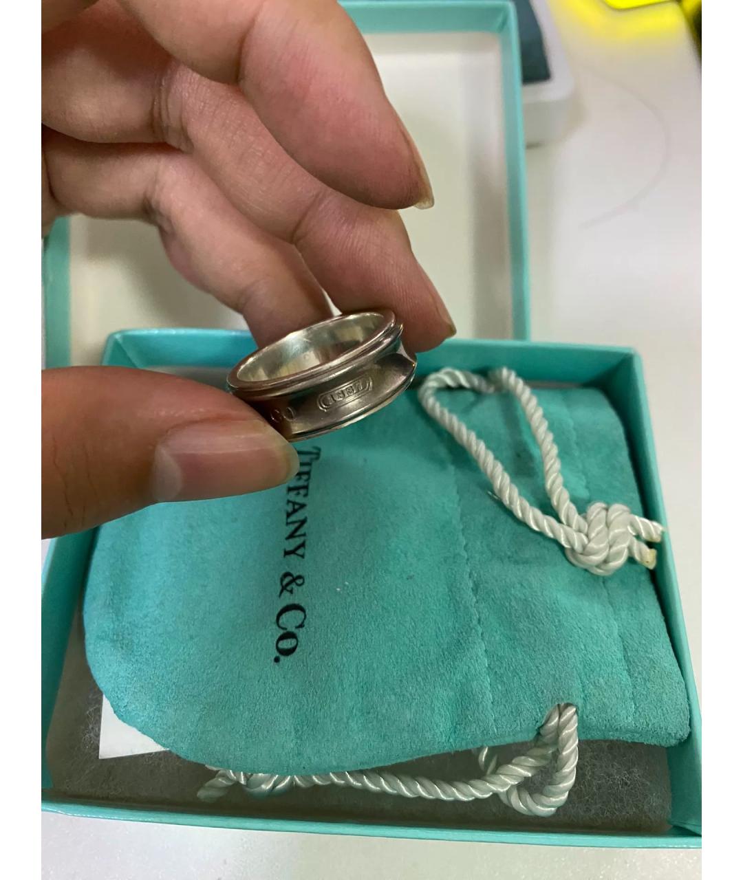 TIFFANY&CO Серебряное металлическое кольцо, фото 3