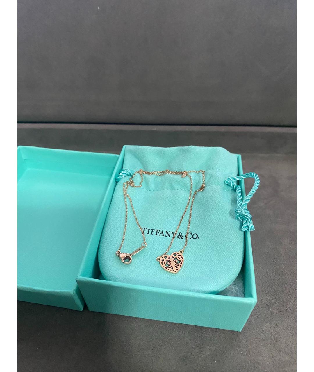 TIFFANY&CO Розовый кулон из розового золота, фото 5