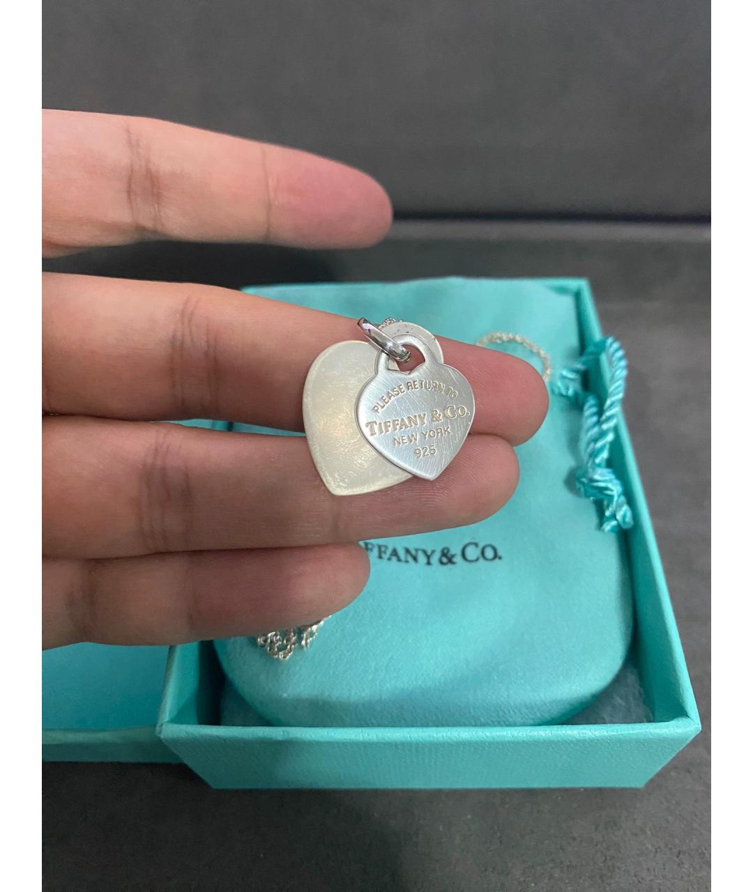 TIFFANY&CO Серебряный серебряный кулон, фото 5