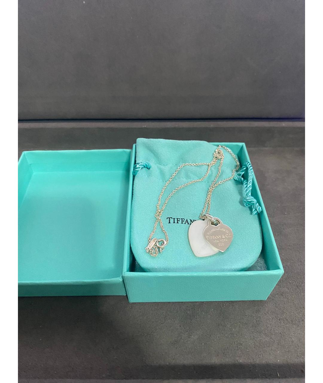 TIFFANY&CO Серебряный серебряный кулон, фото 3