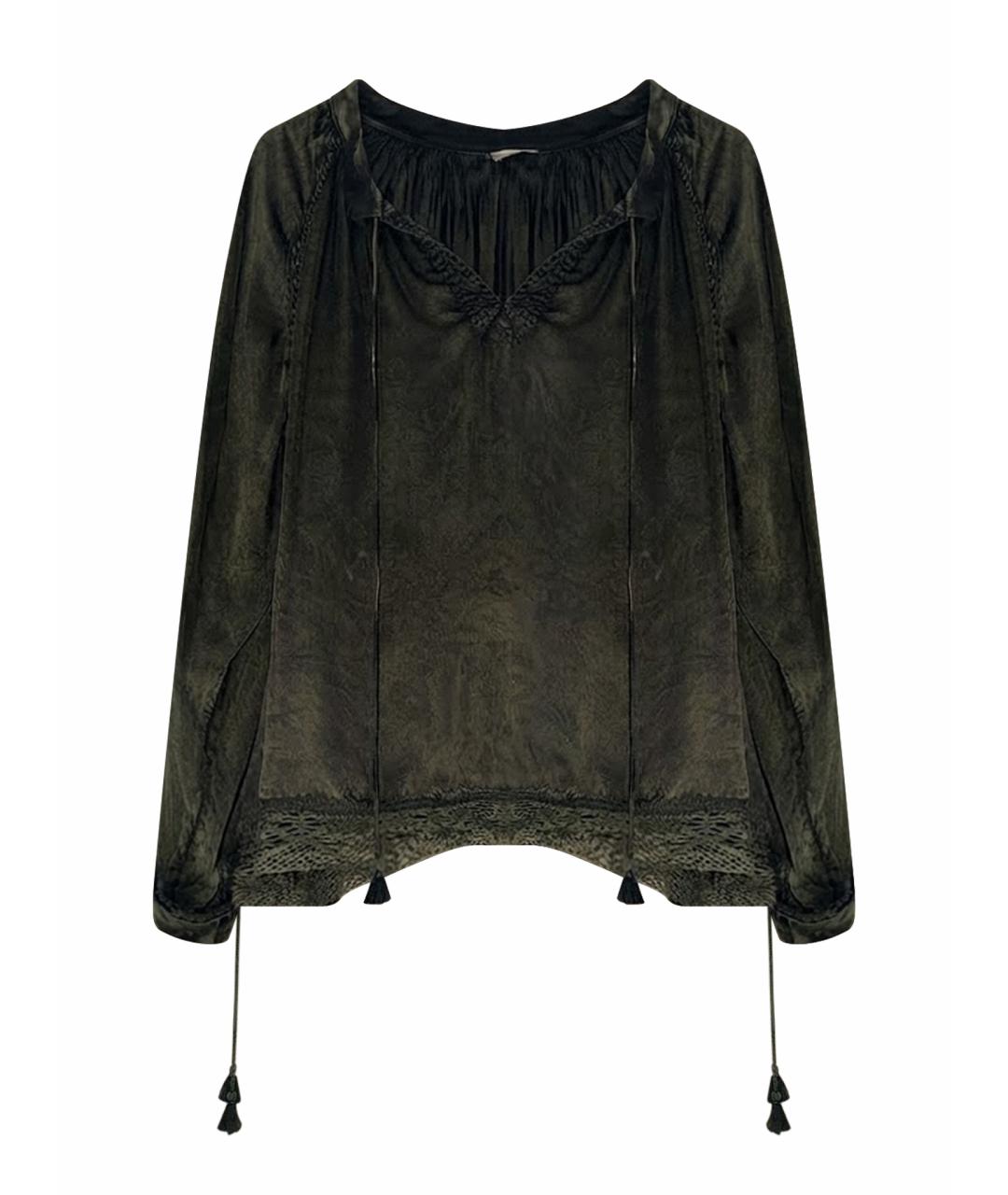ZADIG & VOLTAIRE Хаки лиоцелловая блузы, фото 1
