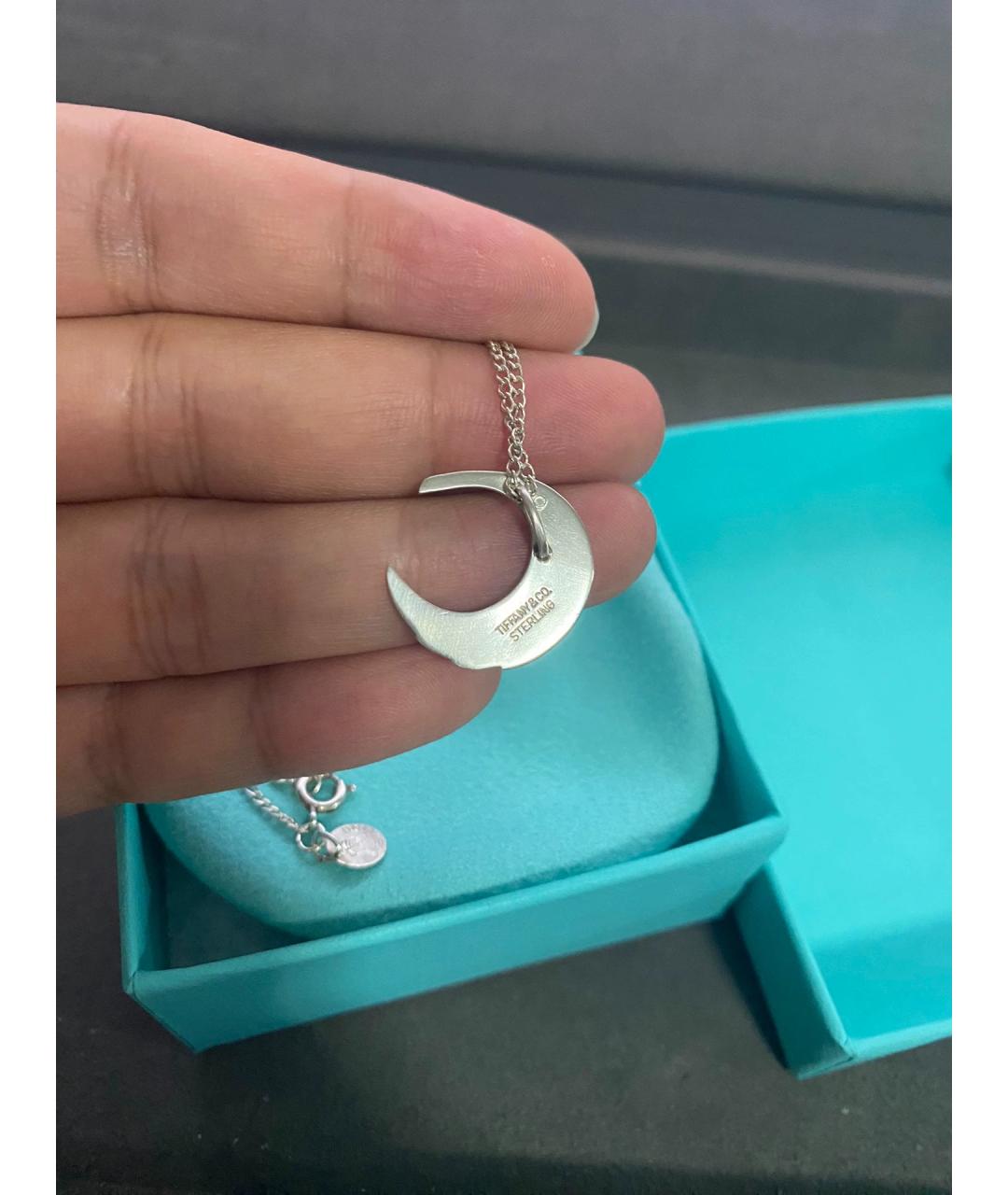 TIFFANY&CO Серебряная серебряная подвеска, фото 5