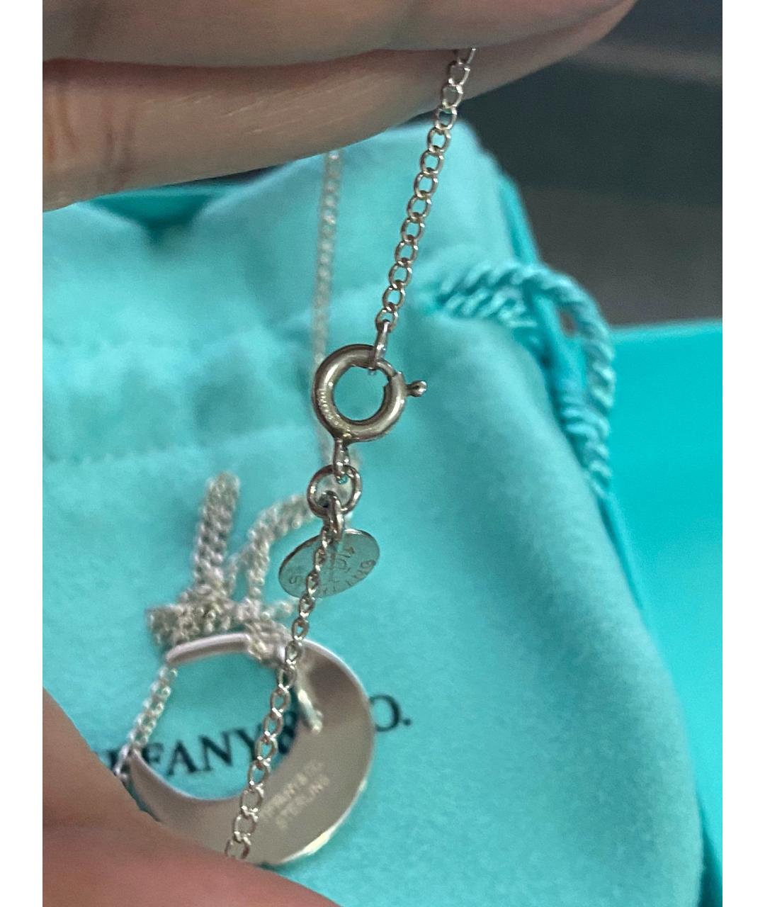 TIFFANY&CO Серебряная серебряная подвеска, фото 7