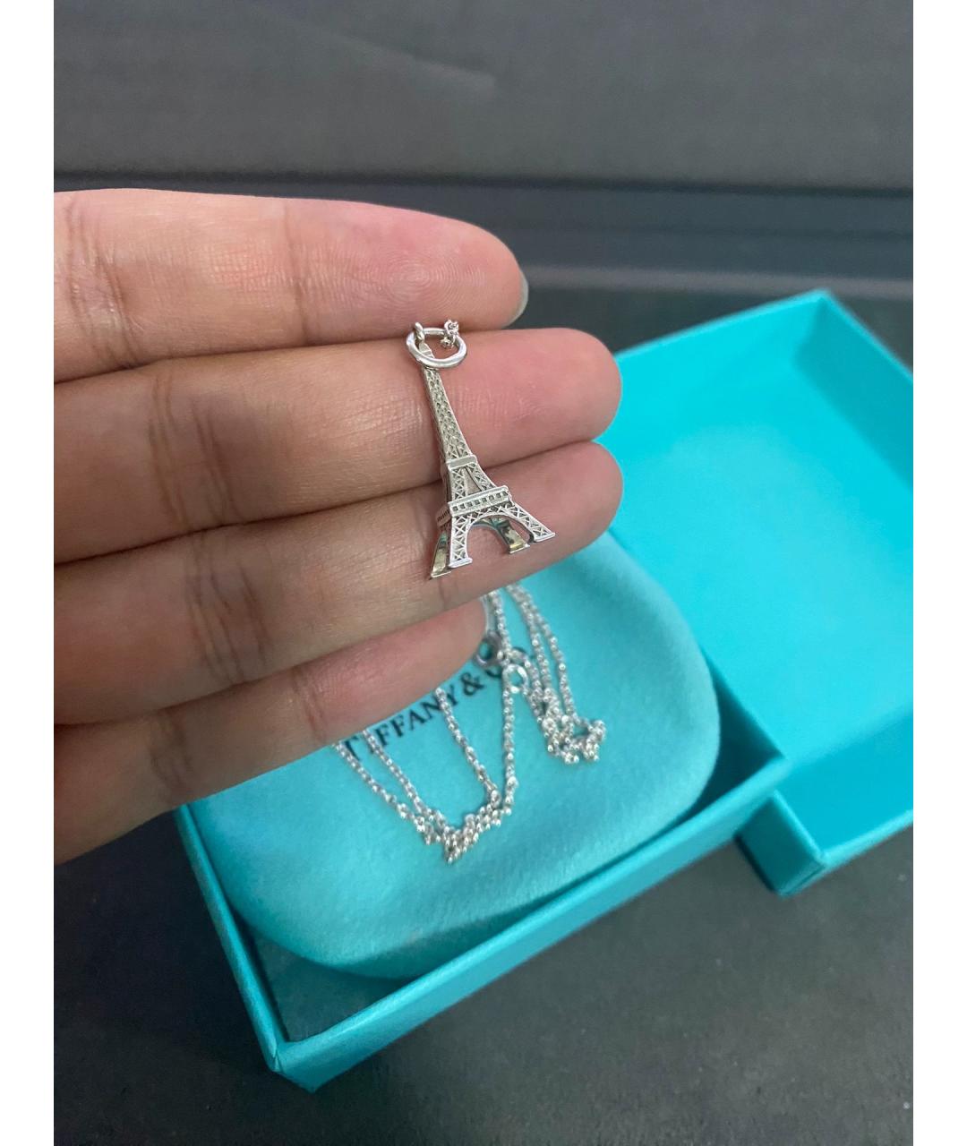 TIFFANY&CO Серебряная серебряная цепочка, фото 3