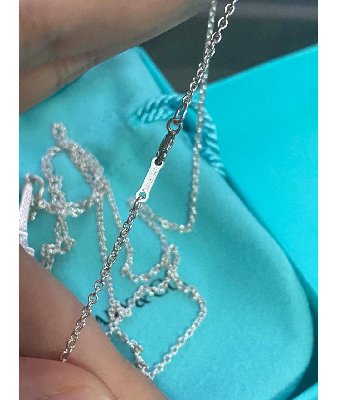 TIFFANY&CO Серебряная серебряная цепочка, фото 6