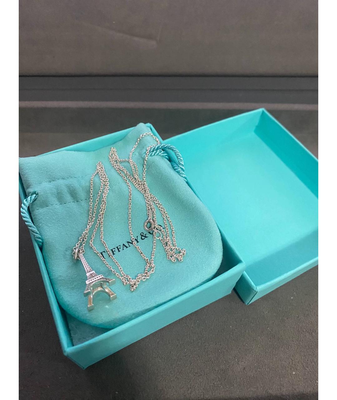 TIFFANY&CO Серебряная серебряная цепочка, фото 2