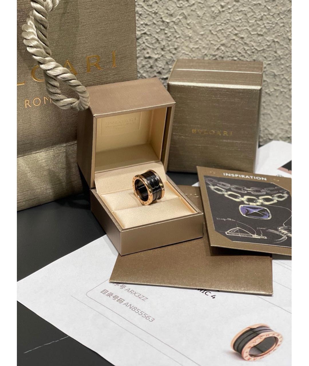 BVLGARI Золотое кольцо из розового золота, фото 5