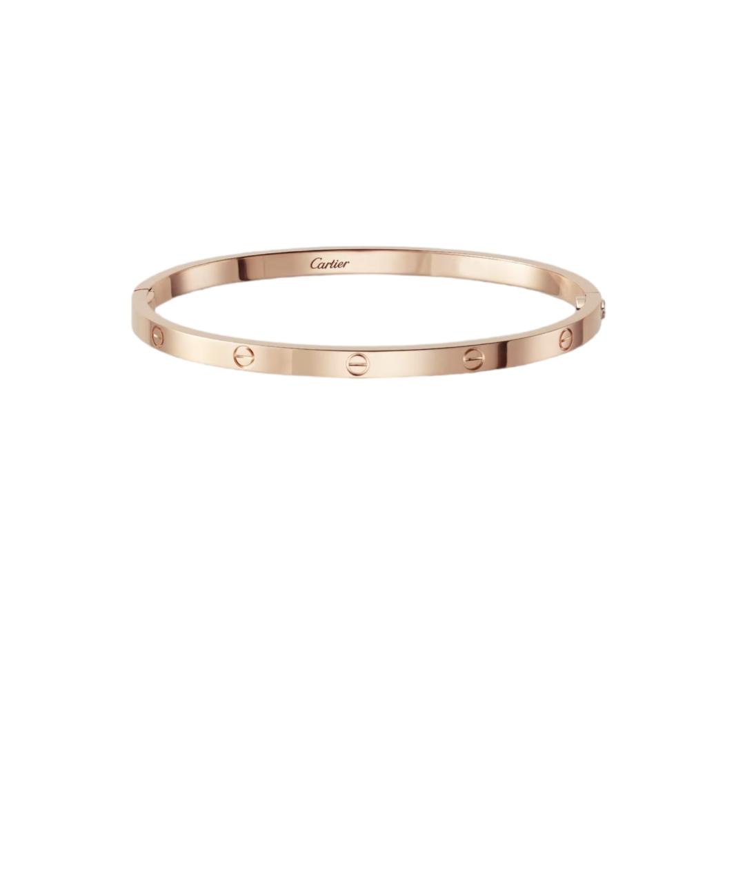 CARTIER Золотой браслет из розового золота, фото 6