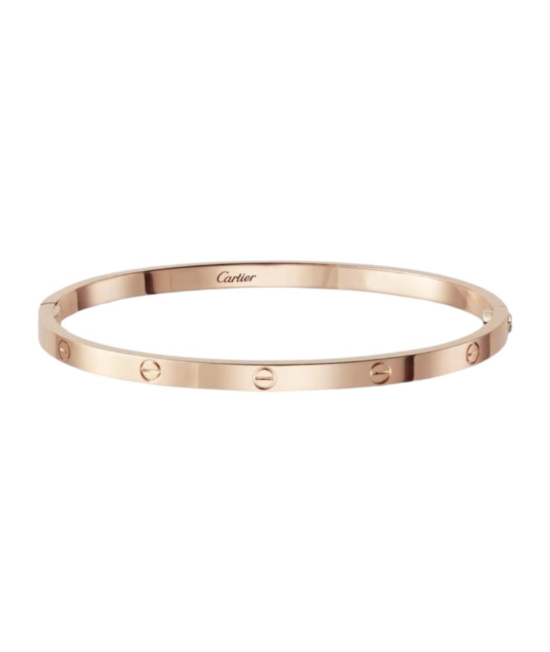 CARTIER Золотой браслет из розового золота, фото 1