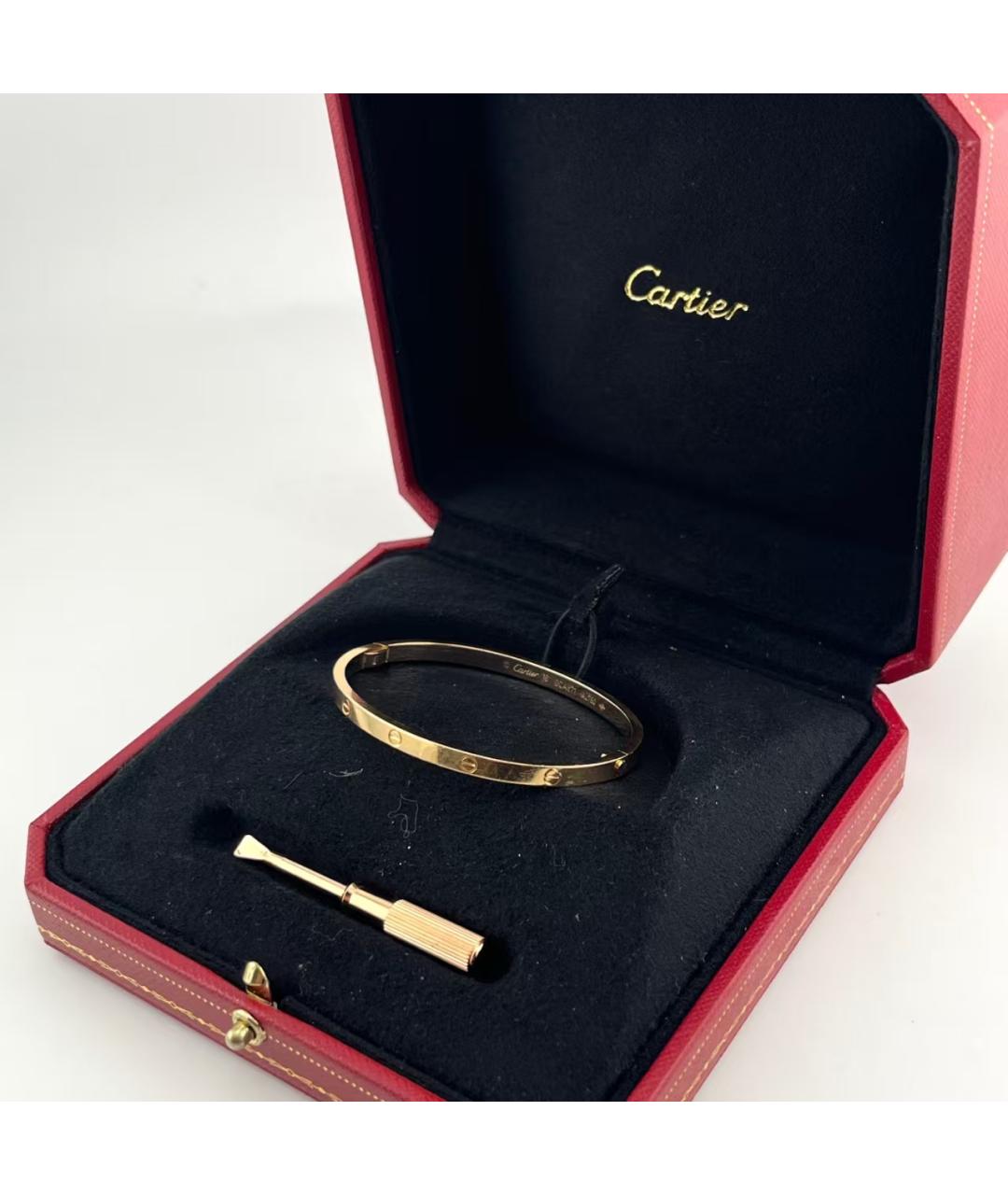 CARTIER Золотой браслет из розового золота, фото 2
