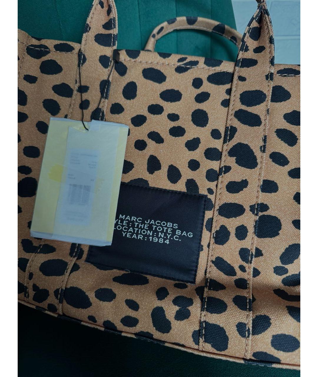 MARC JACOBS Коричневая сумка тоут, фото 6